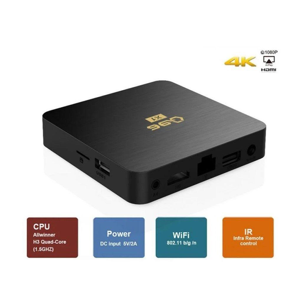 Tv Box Q96 Android Streaming-1