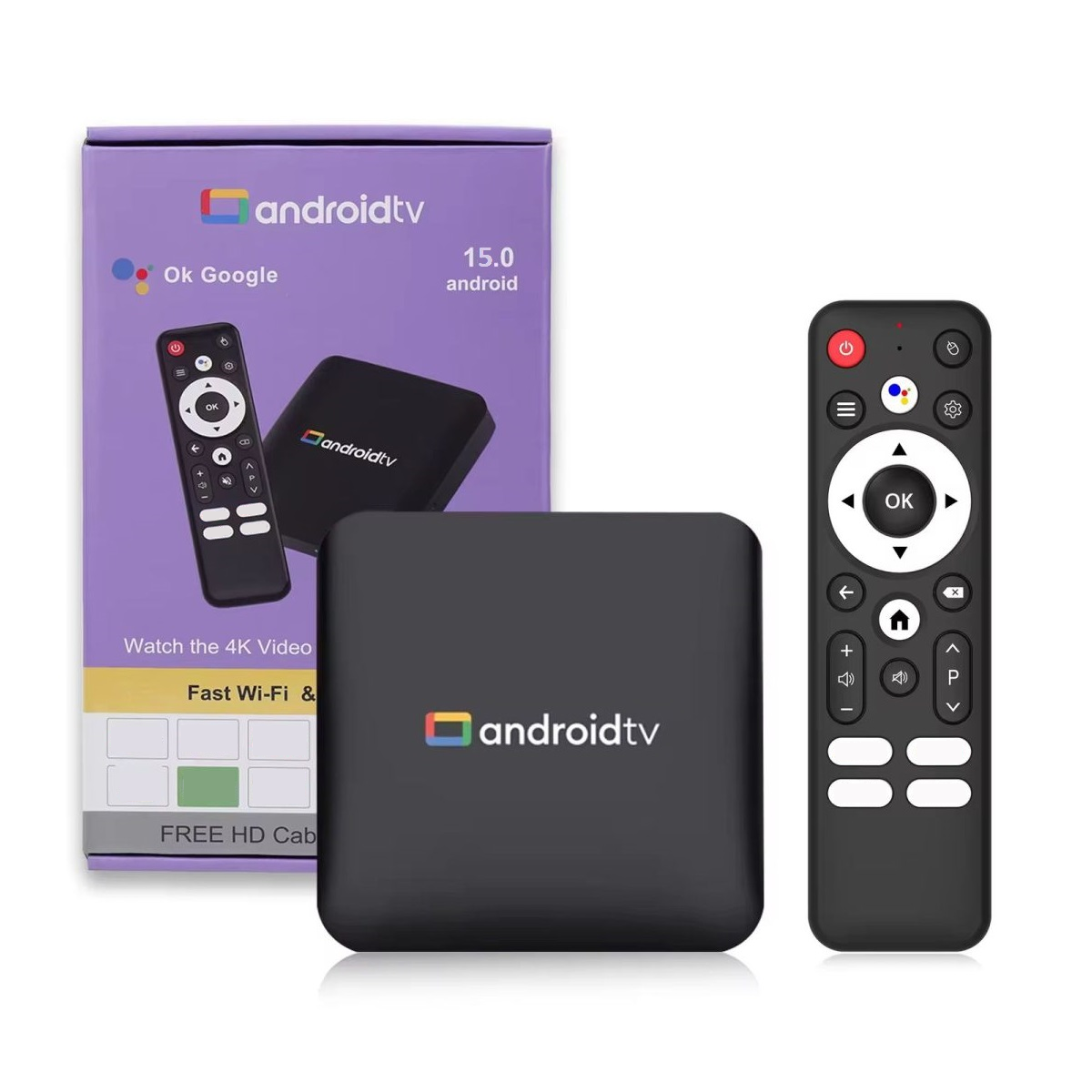 Tv Box H96 Android 4k Streaming Wifi 5g Asistente De Voz-0