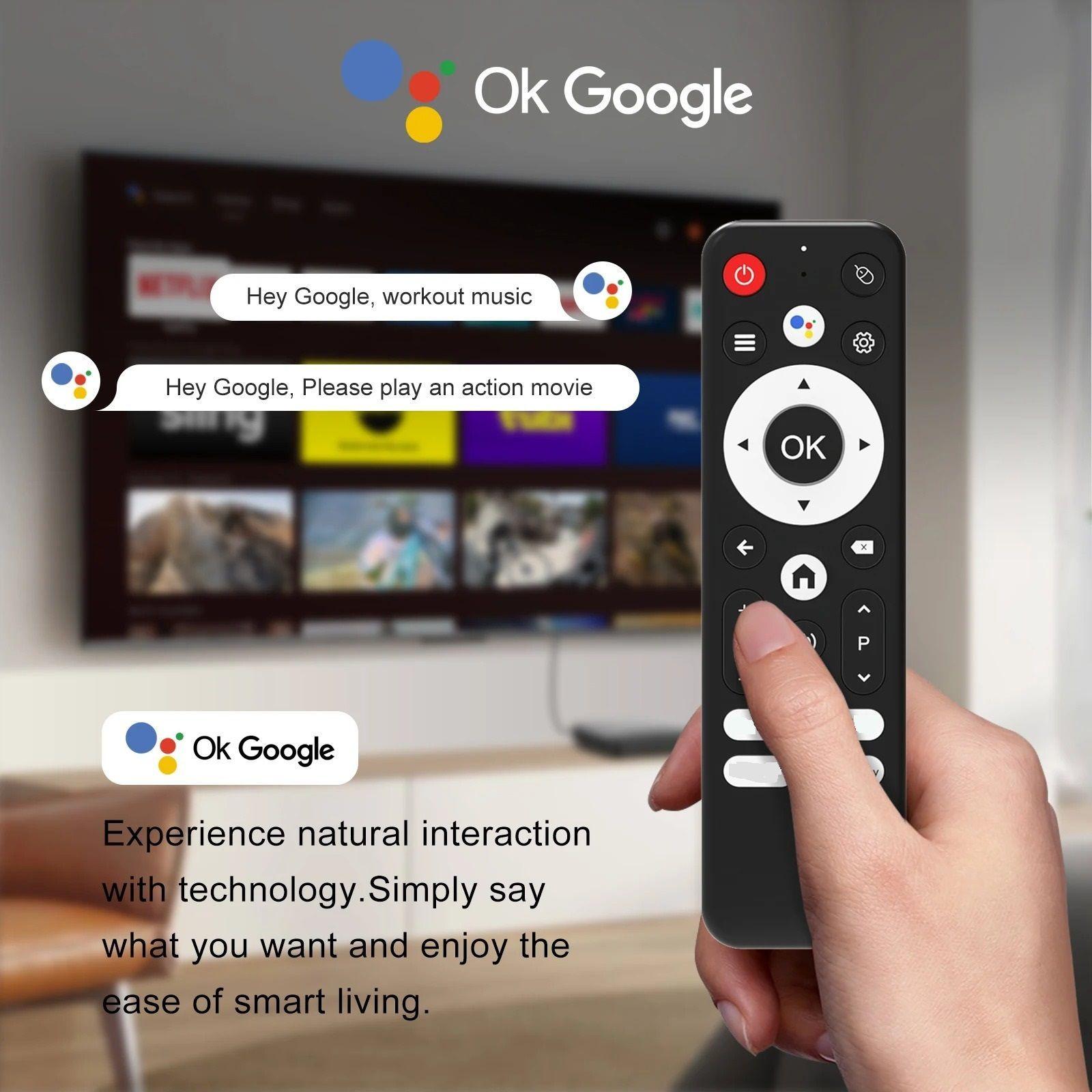 Tv Box H96 Android 4k Streaming Wifi 5g Asistente De Voz-5