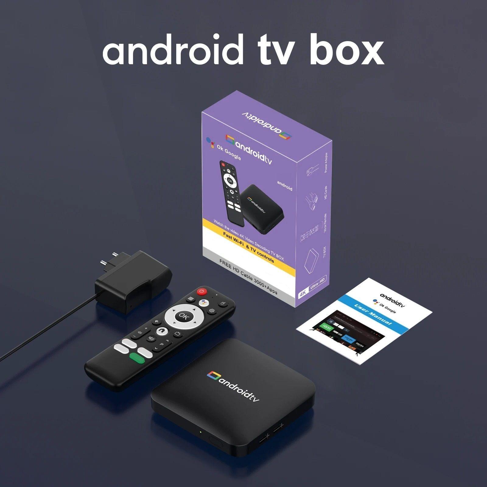 Tv Box H96 Android 4k Streaming Wifi 5g Asistente De Voz-6