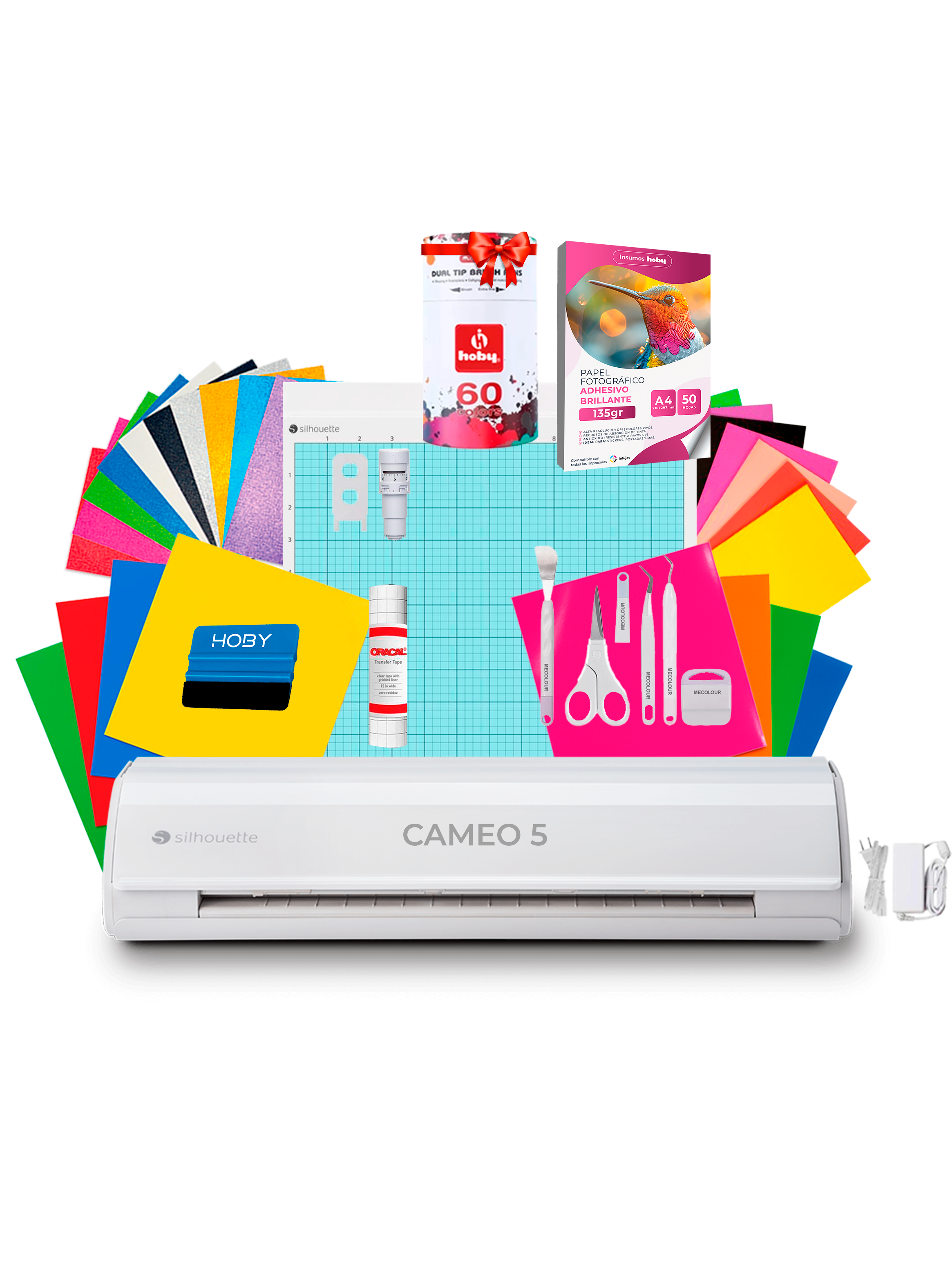 Silhouette Cameo 5: Kit Máster de Creación y Personalización para Proyectos DIY y Profesionales-0