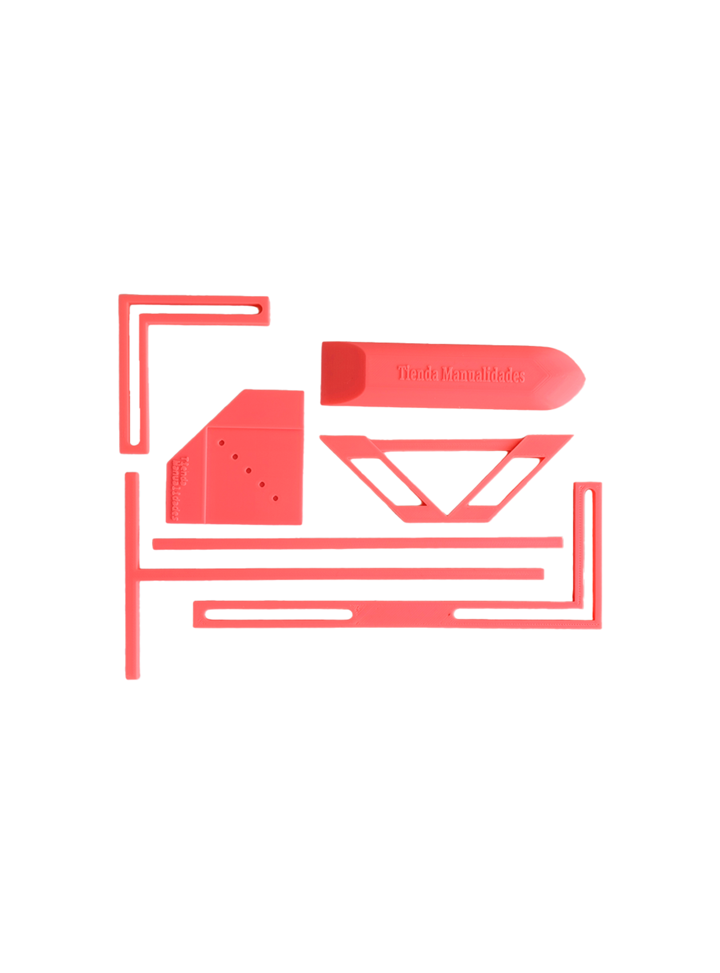 Kit de Encuadernadora Cinch Rosa + Insumos para Emprender-5