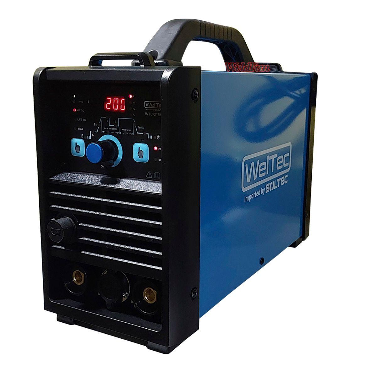 Maquina De Soldar Wtc -215 Hf Mma - Tig Alta Frecuencia-0