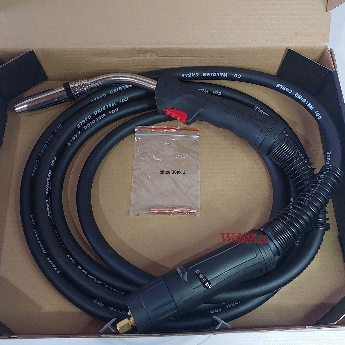 Torcha Mig/ Equipo Mig/ Pistola Mig Binzel 36 /350amp X 4,5m-3