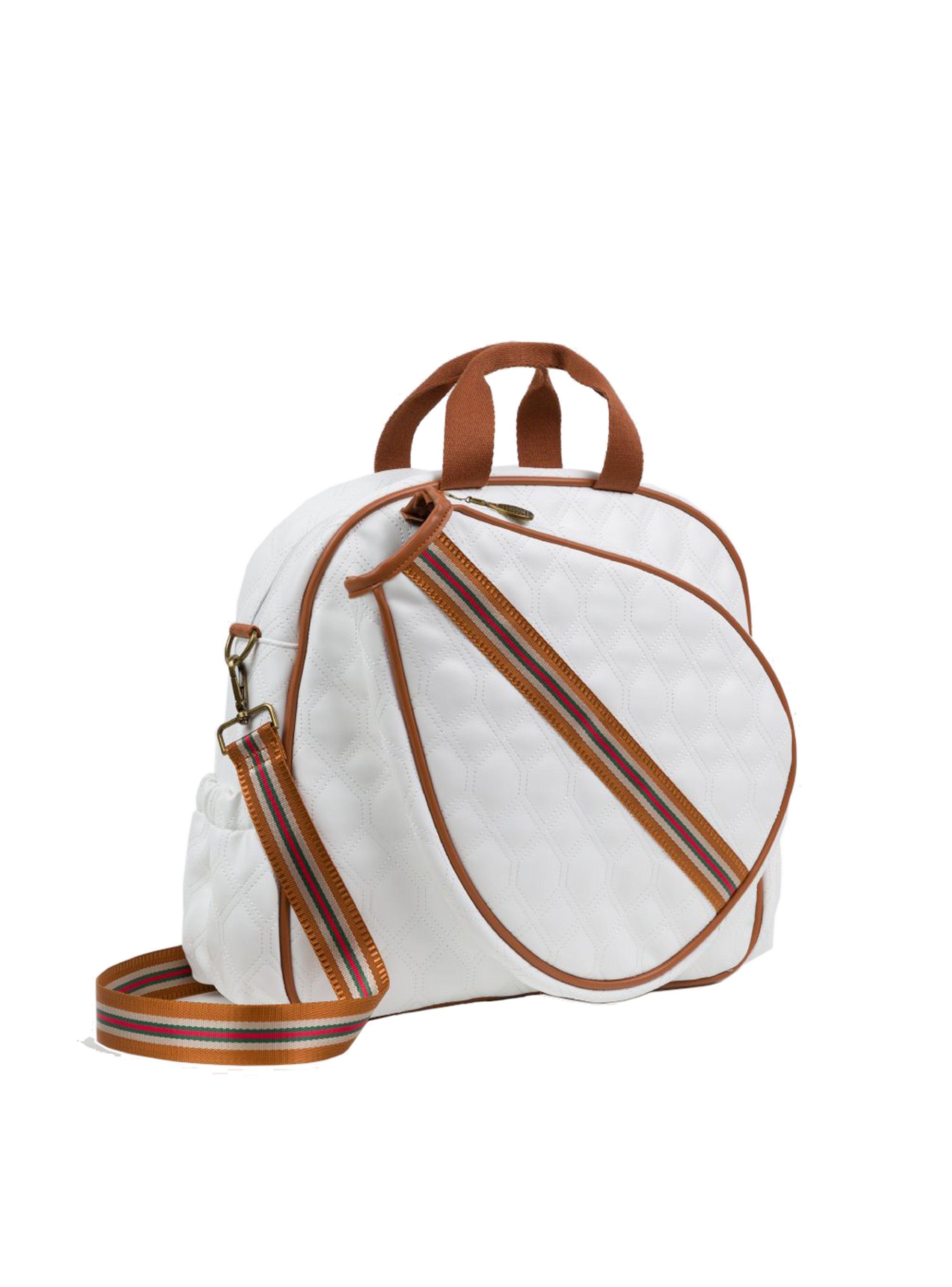 Bolso de Pádel Mujer Blanco Strap Italia-3
