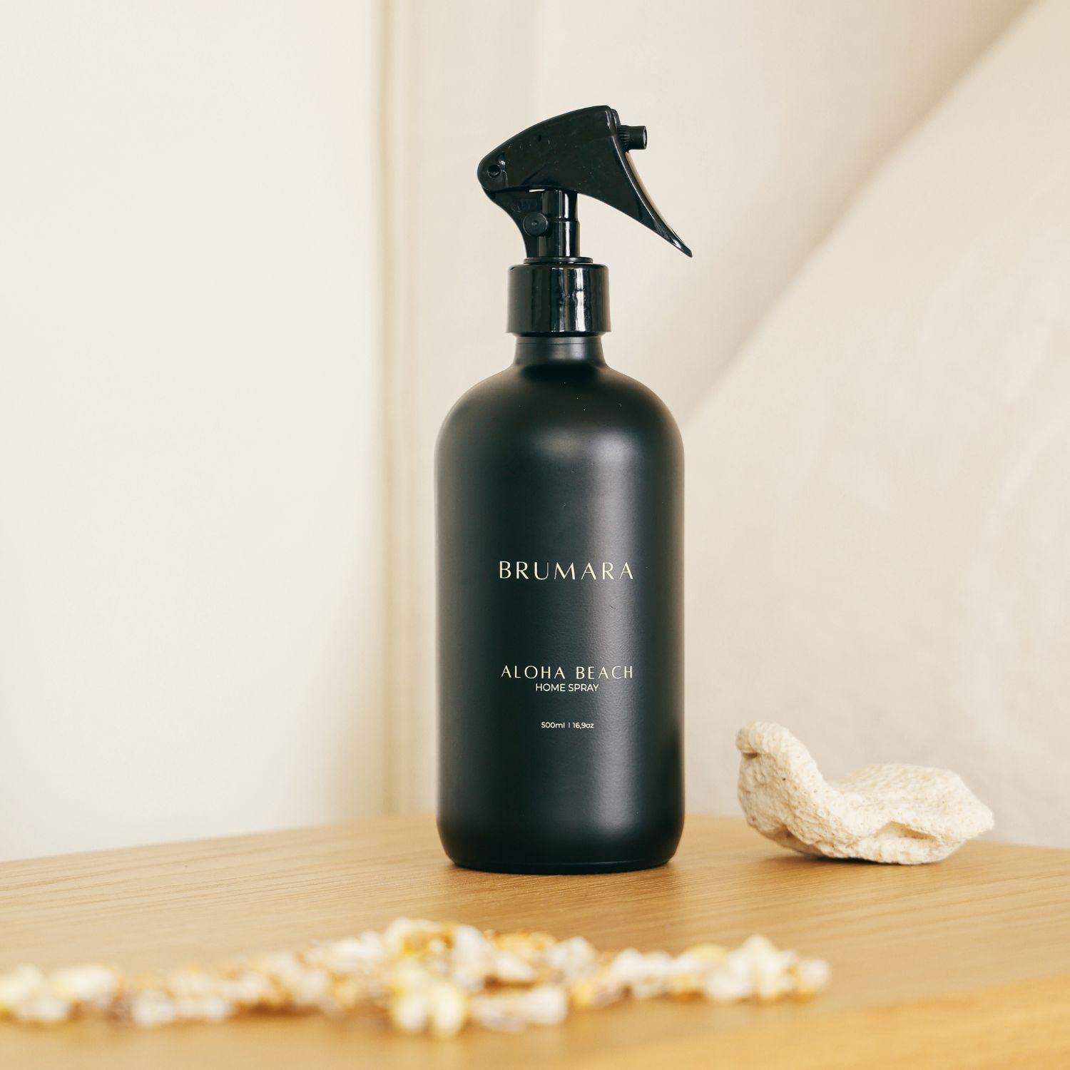 HOME SPRAY ALOHA BEACH NEGRO EMPAVONADO 500ML BRUMARA-2