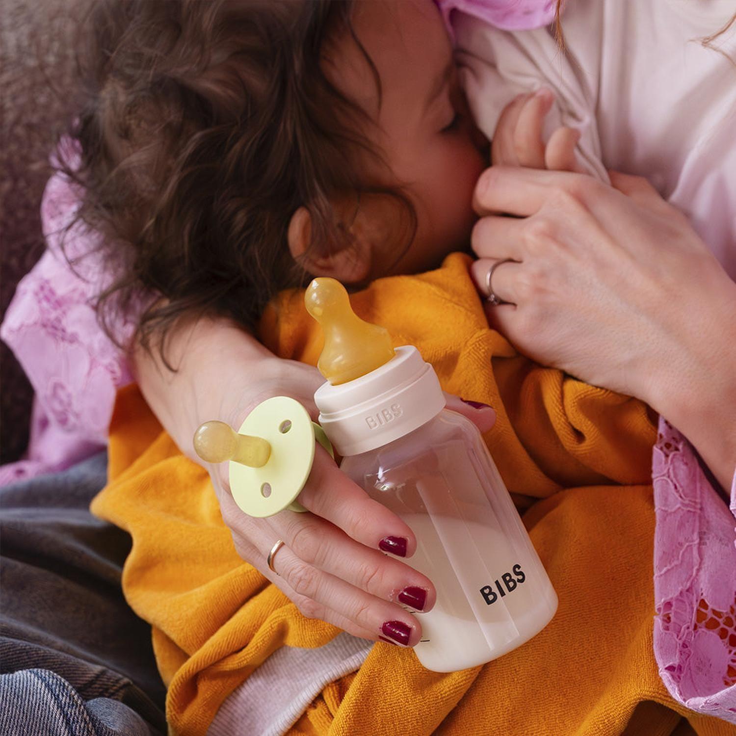 Pack 2 Mamaderas Bibs 150ml + 270ml - Ivory | BIBS-2