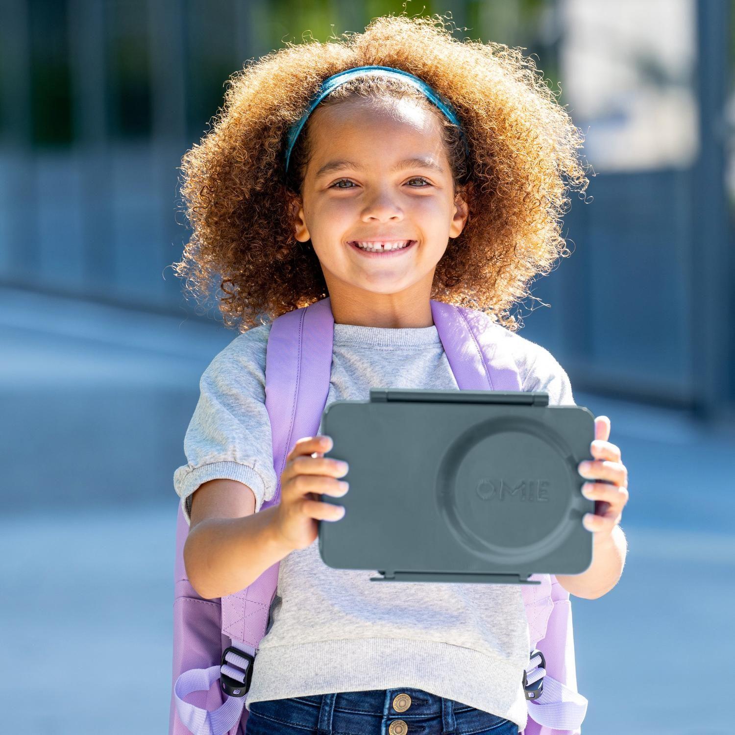 OmieBox® UP – Lonchera Térmica Infantil con Termo Integrado - Graphite-7