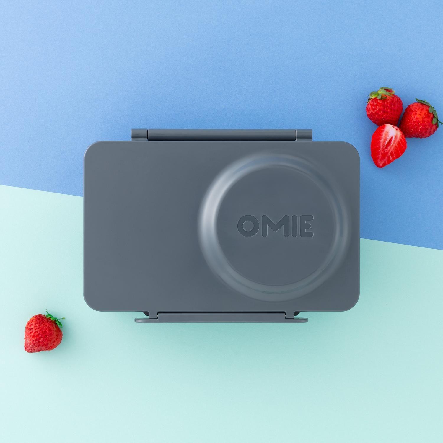 OmieBox® UP – Lonchera Térmica Infantil con Termo Integrado - Graphite-8