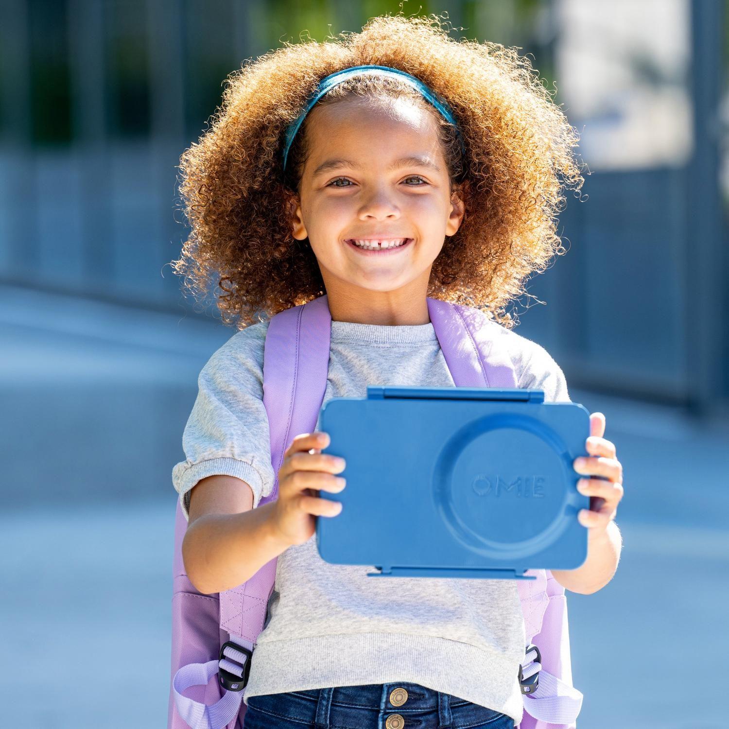 OmieBox® UP – Lonchera Térmica Infantil con Termo Integrado - Cosmic Blue-9