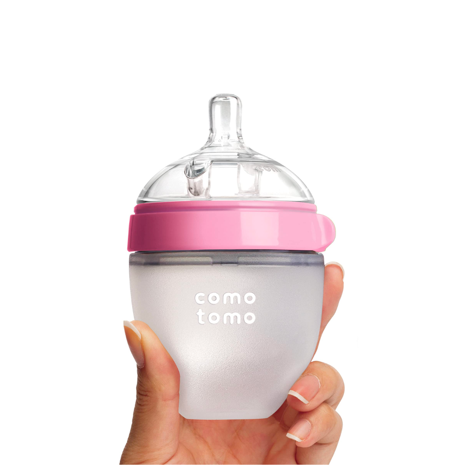 Mamadera Comotomo 150ml - Rosado | Comotomo-2