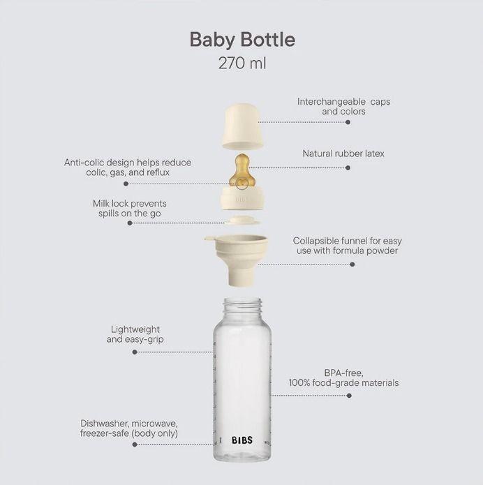 Mamadera 270ml - Blush | BIBS-2