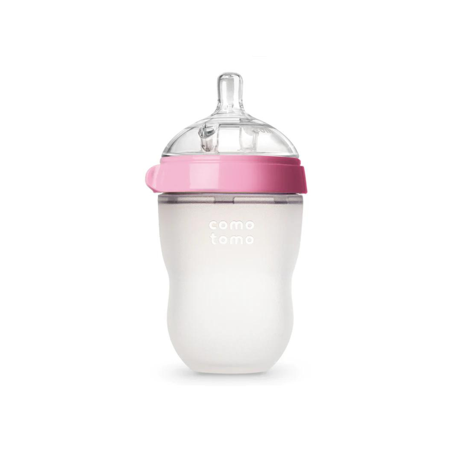 Mamadera Comotomo 250ml - Rosado | Comotomo-0