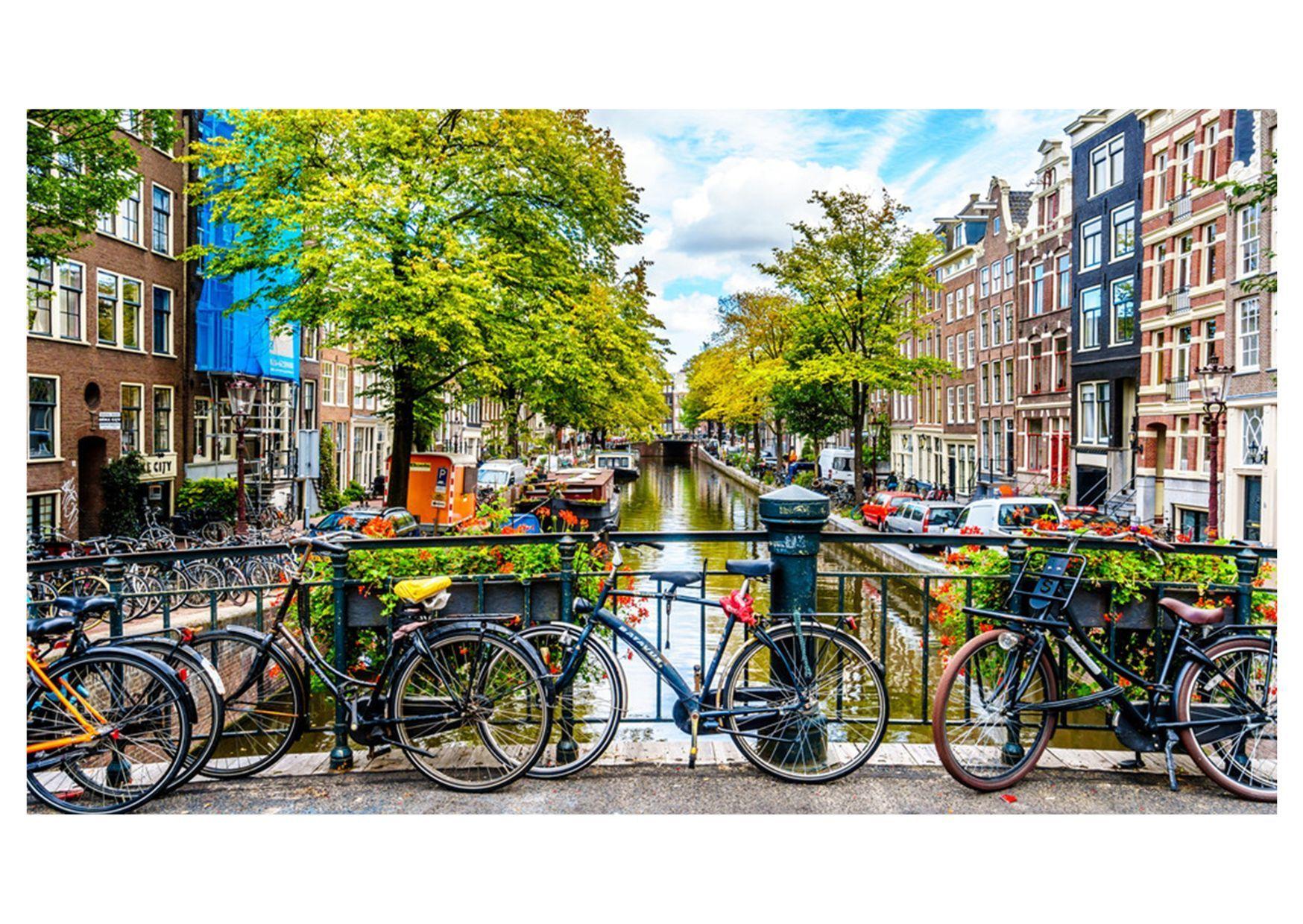 Canvas Ciudades Bicicleta 40x70 cm-6