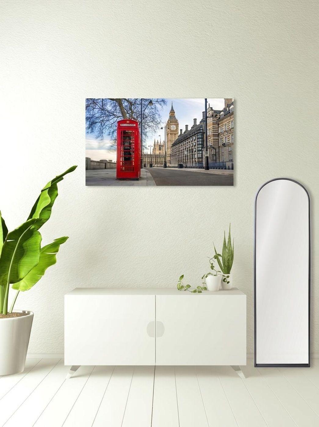 Canvas Ciudades Tel fono 40x70 cm-3