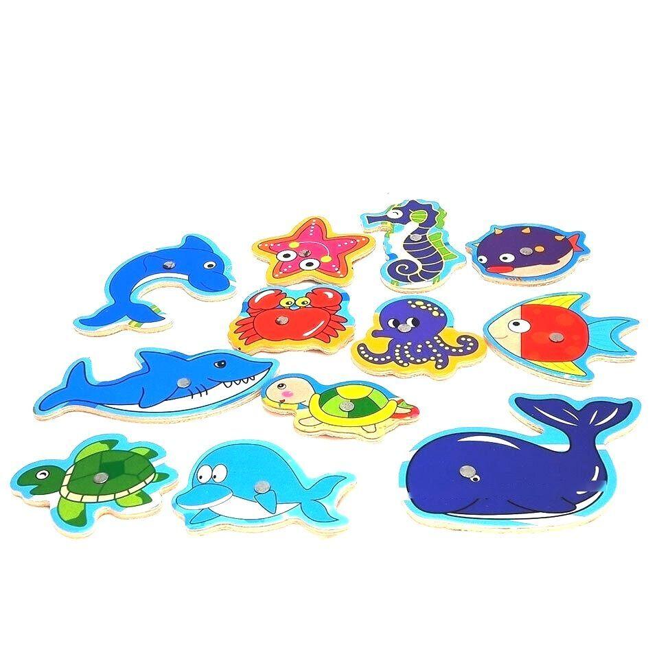 Pesca Milagrosa Juego Didáctico Motricidad Fina Montessori-1