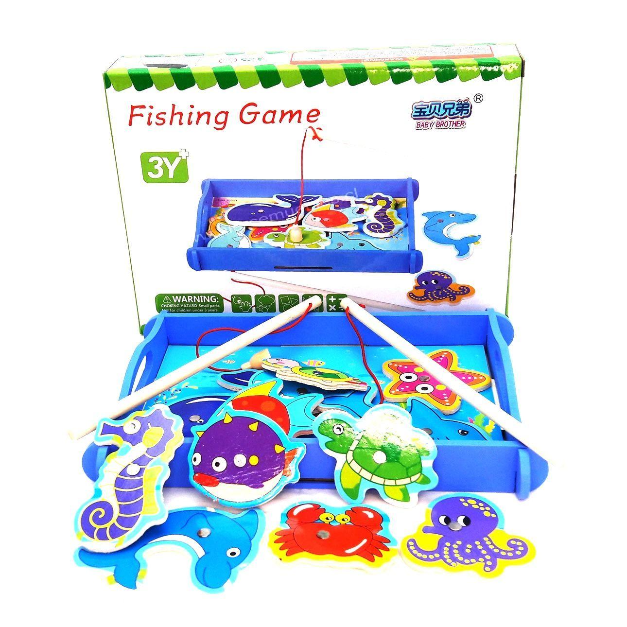 Pesca Milagrosa Juego Didáctico Motricidad Fina Montessori-2