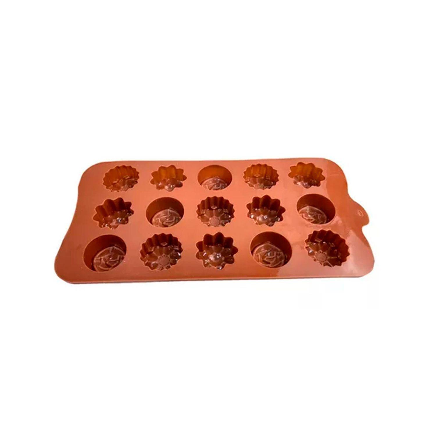 Pack 6 Moldes De Silicona Para Chocolate-3