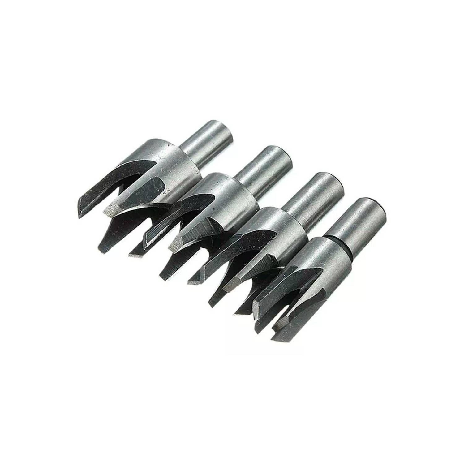 Set 8 Broca Recta Conica 6-16mm Madera Biselado-3