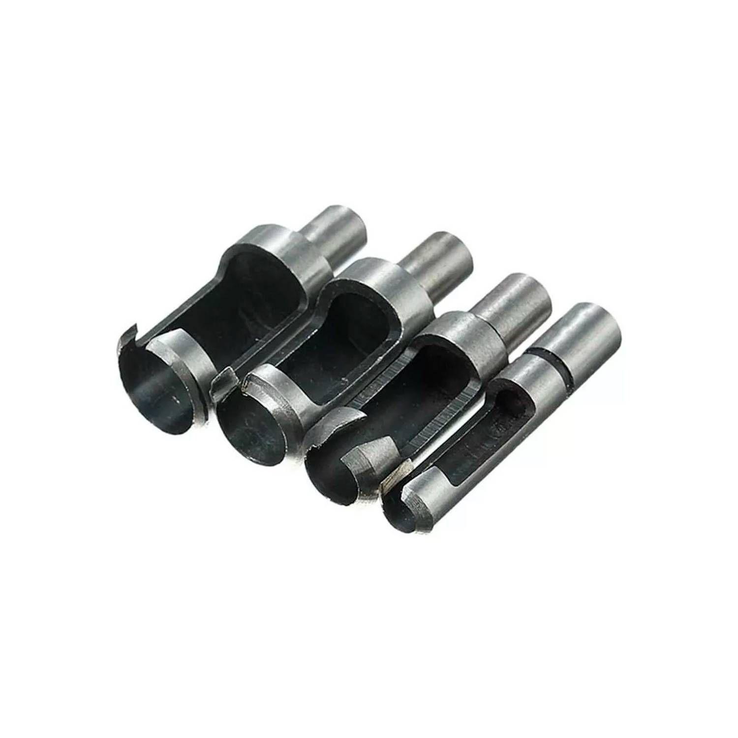 Set 8 Broca Recta Conica 6-16mm Madera Biselado-2