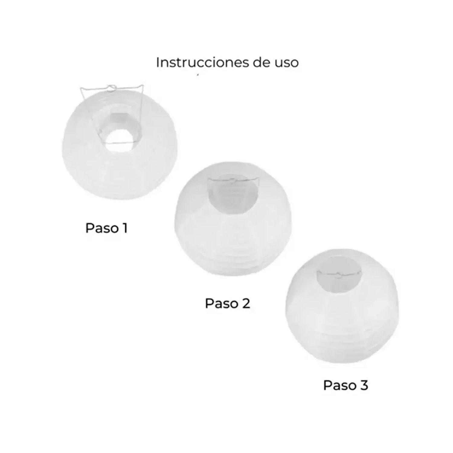 Pantalla De Papel Lampara Globo Decoraci n 35 cm-2