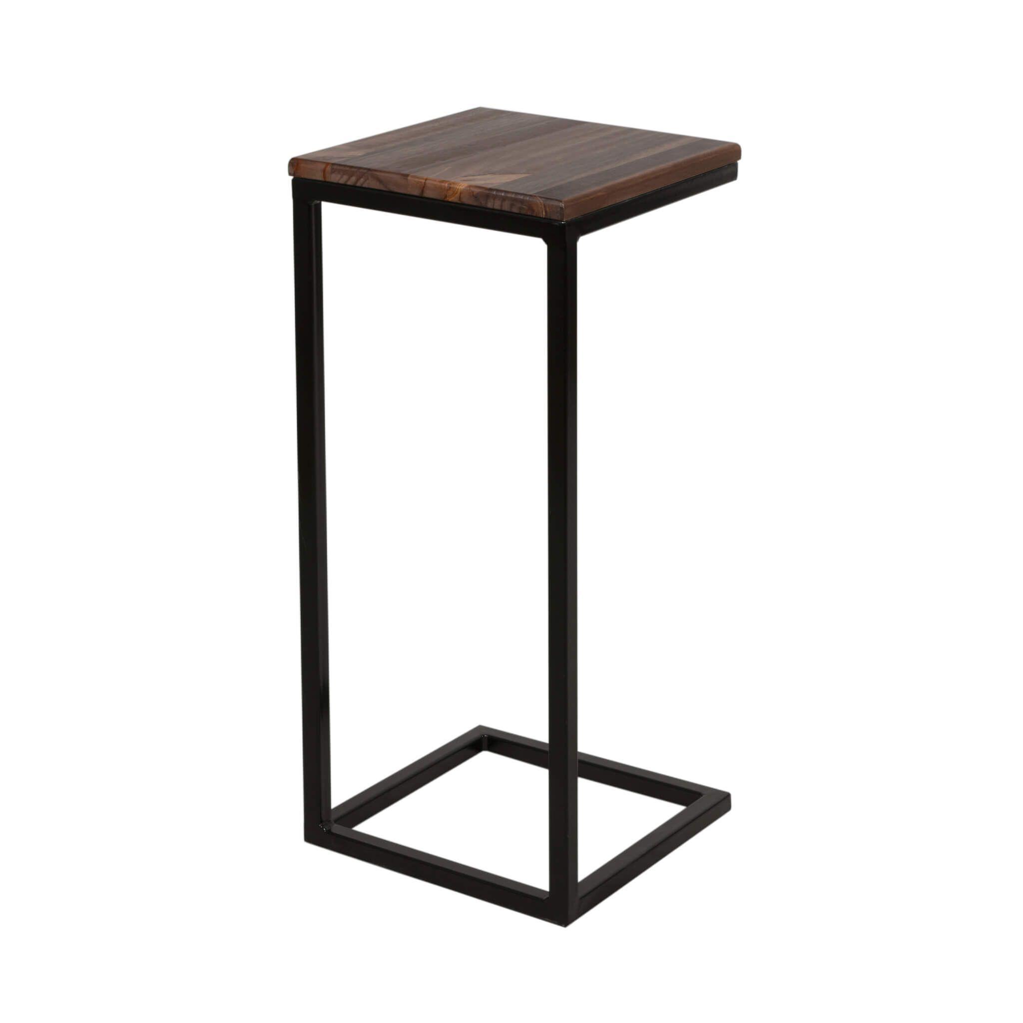 MESA LATERAL PISCOLERA 30│NEGRA LÍNEA TOFFEE-3