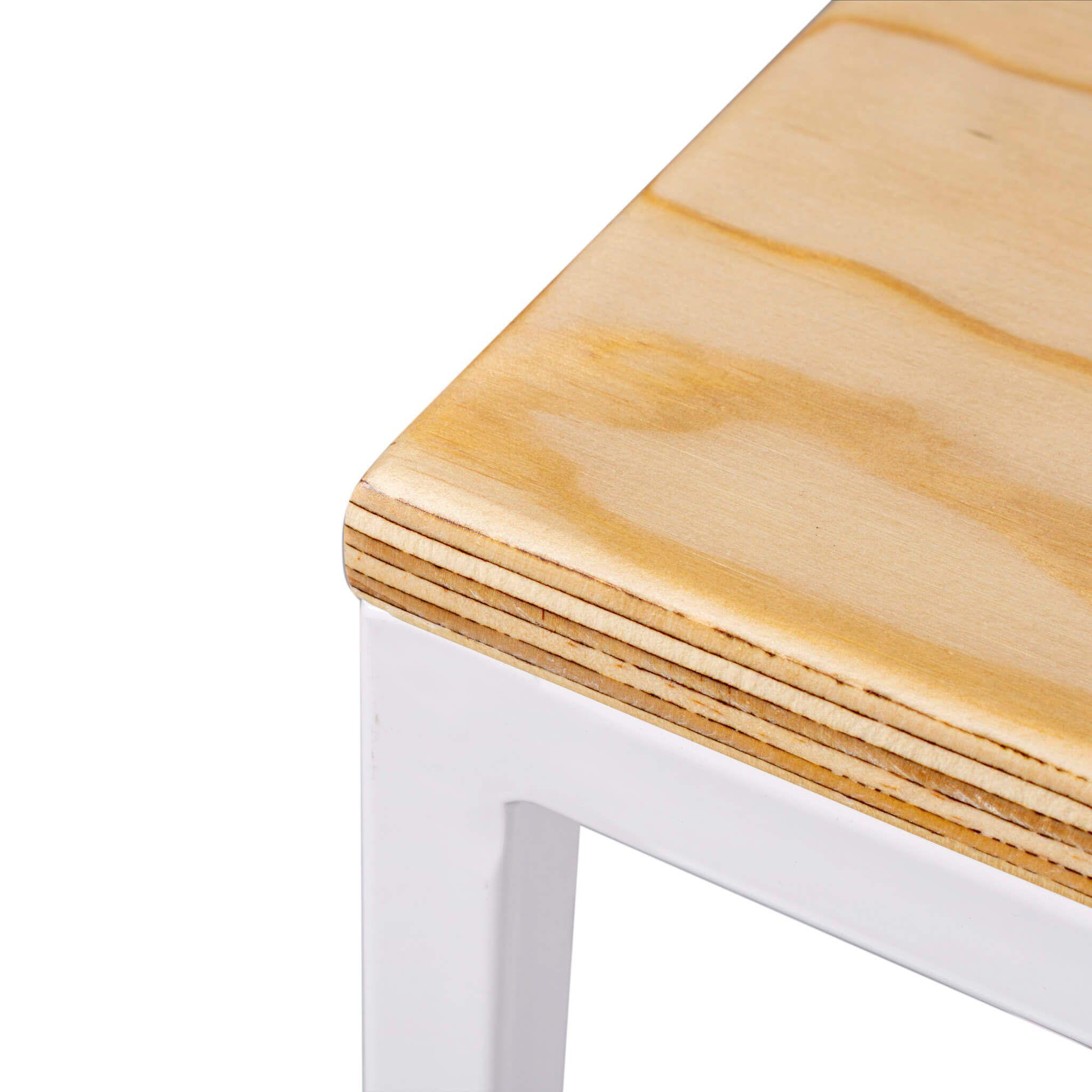 Mesa Lateral Cubo|Mima Blanca-2