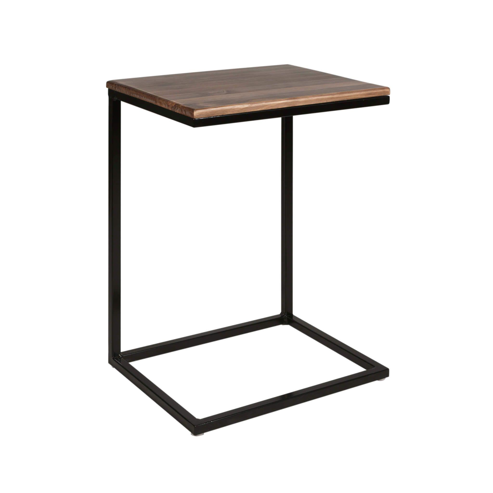 MESA LATERAL PISCOLERA 45 │NEGRO LÍNEA TOFFEE -2