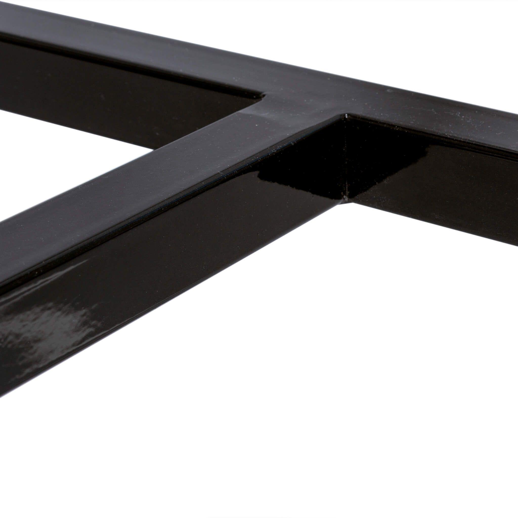 Mesa  Comedor Tipo Bar Black Negra-5