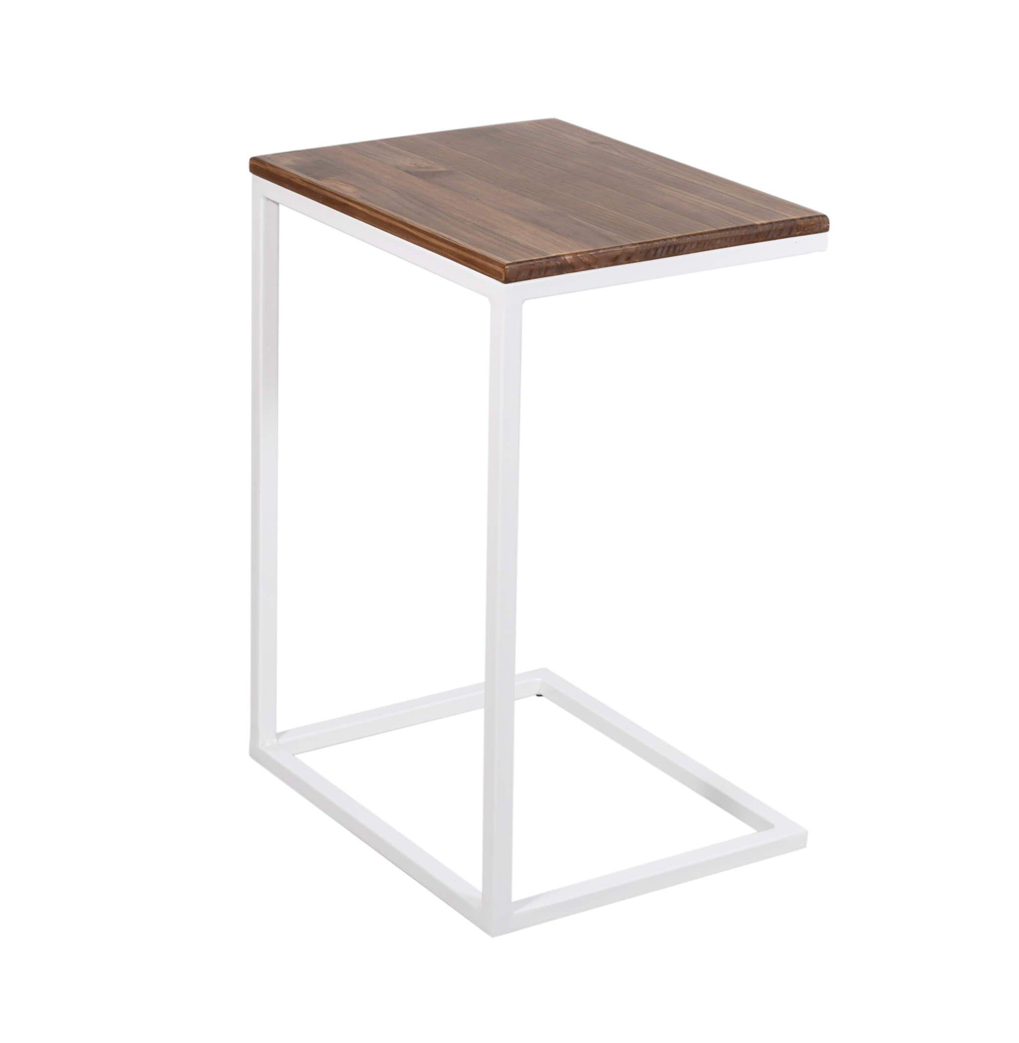 MESA LATERAL PISCOLERA 45 │BLANCO LÍNEA TOFFEE -3