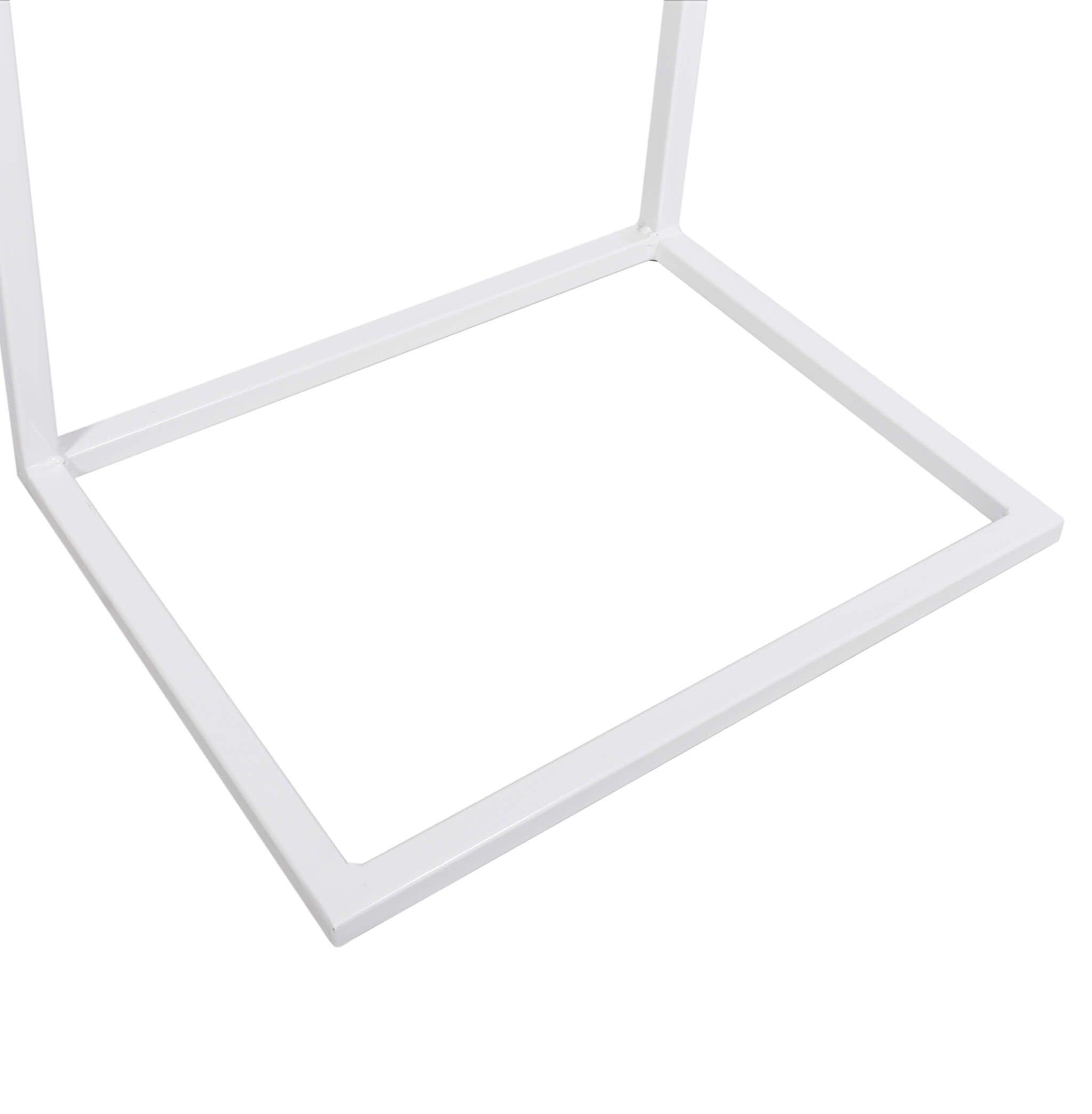 MESA LATERAL PISCOLERA 45 │BLANCO LÍNEA TOFFEE -6