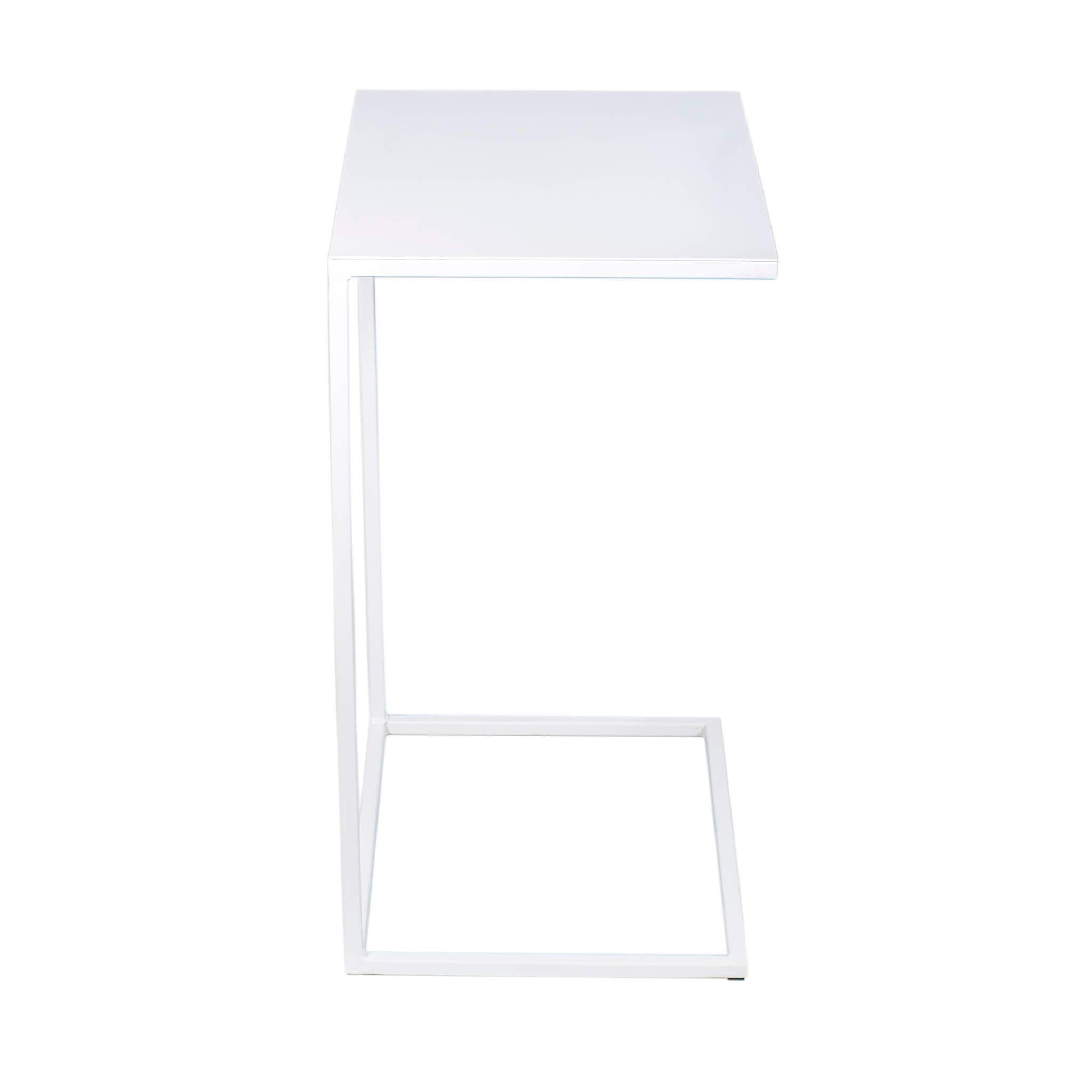 Mesa Lateral Piscolera 45 | Metal White-2
