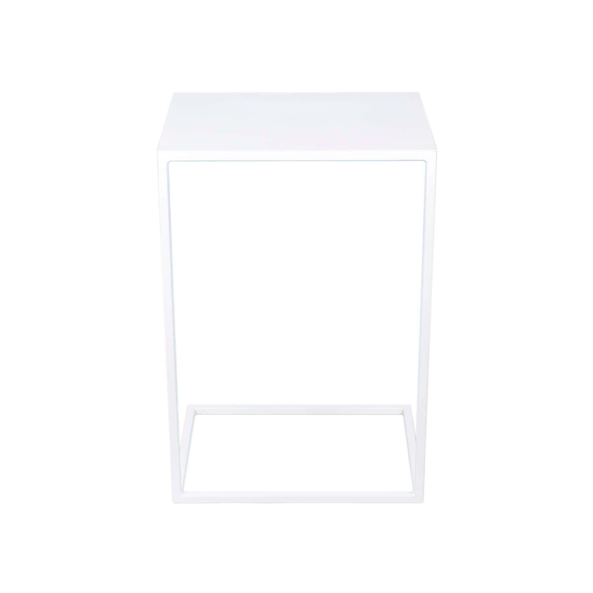 Mesa Lateral Piscolera 45 | Metal White-4