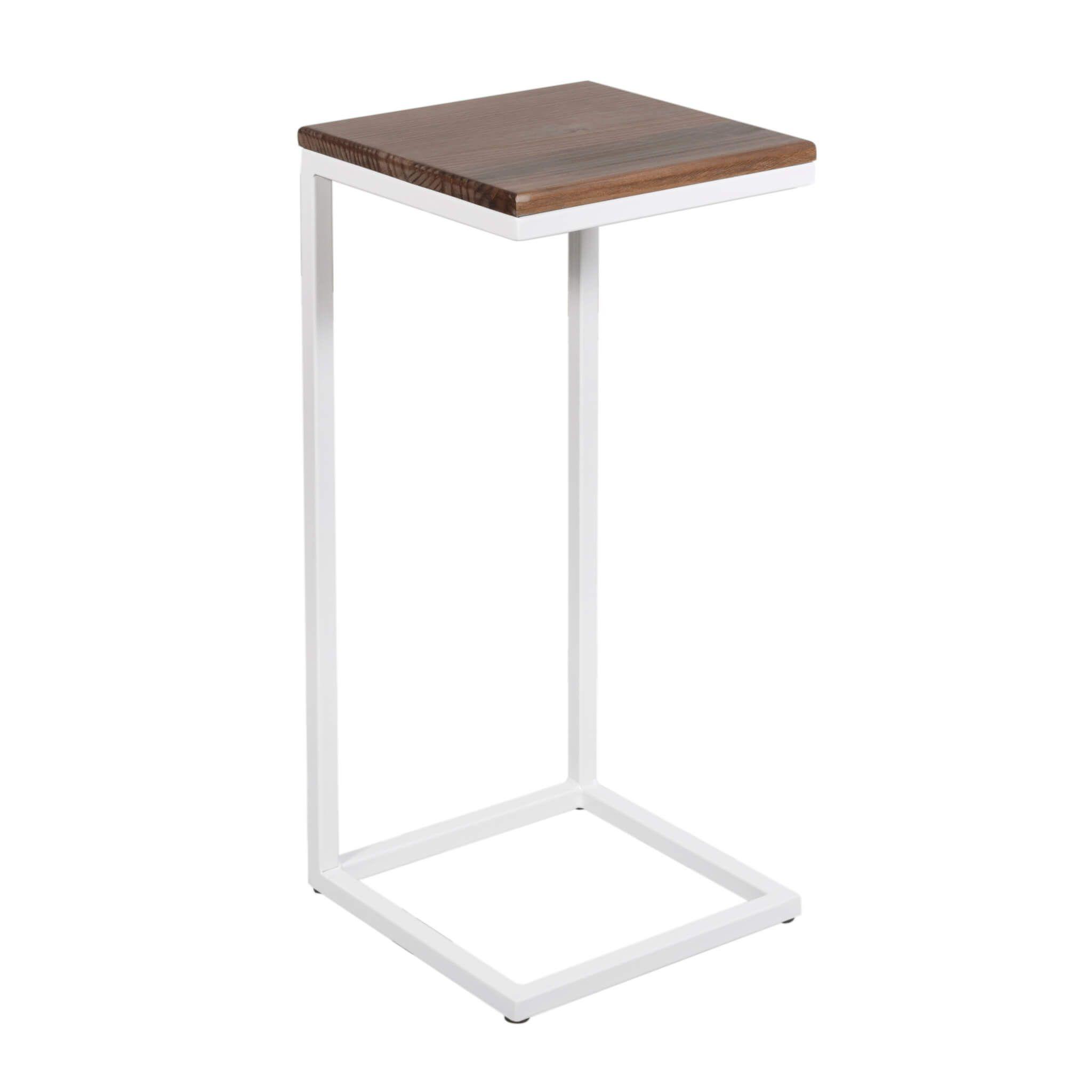 MESA LATERAL PISCOLERA 30│BLANCO LÍNEA TOFFEE -2