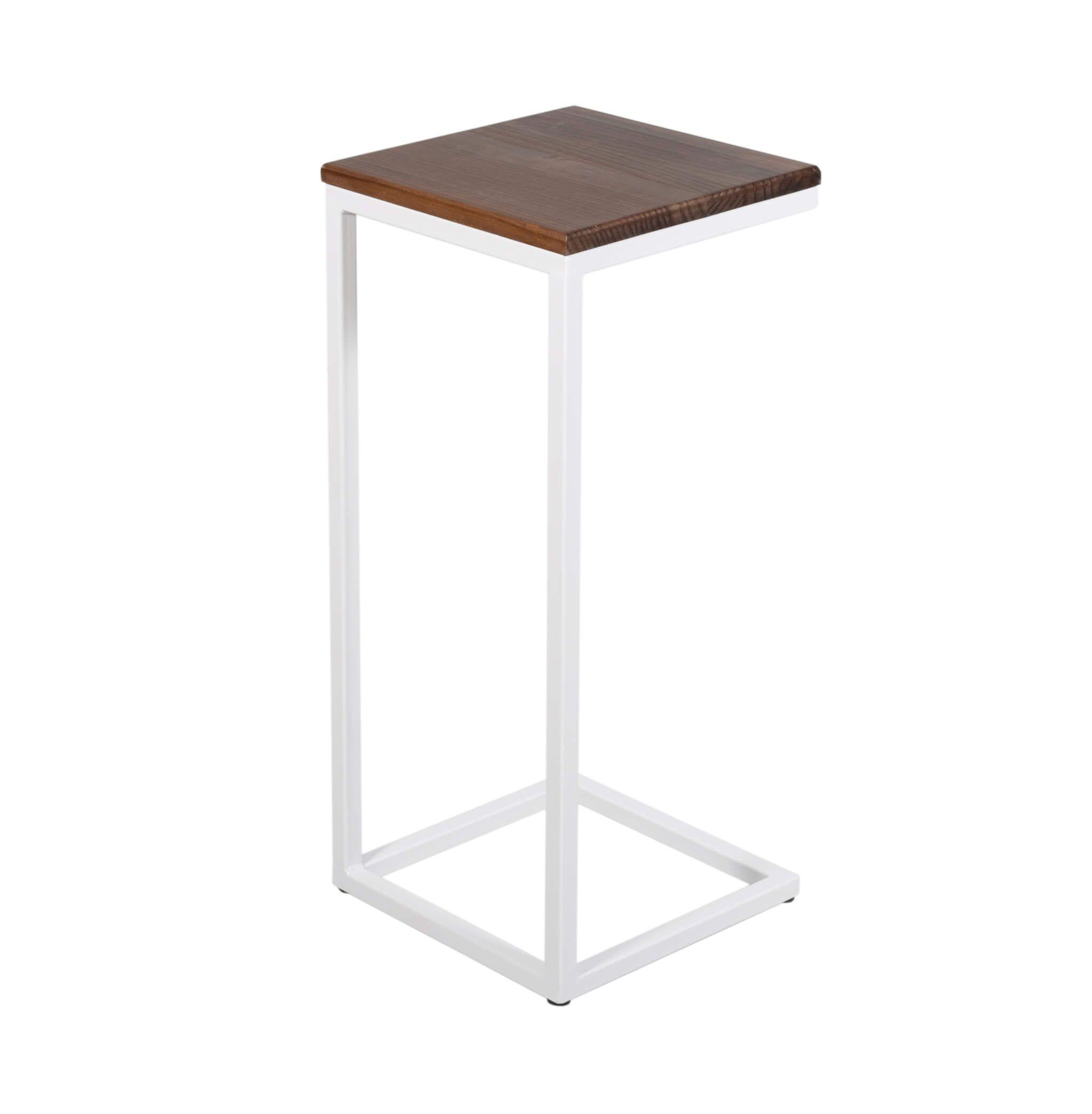 MESA LATERAL PISCOLERA 30│BLANCO LÍNEA TOFFEE -3
