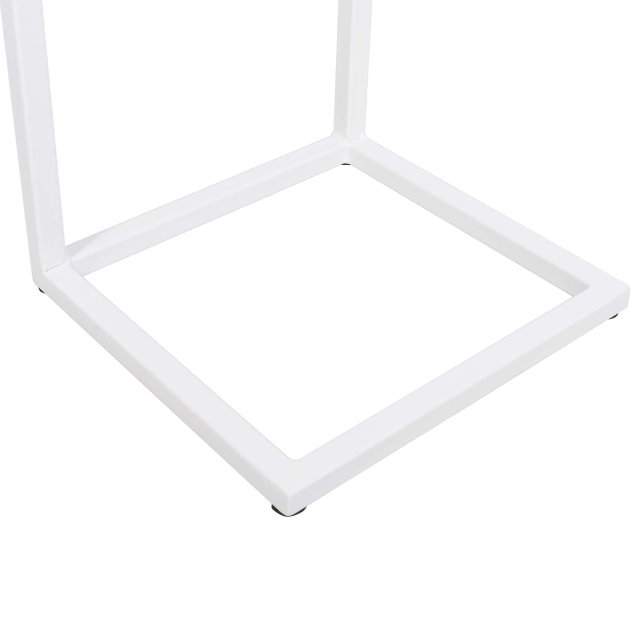 MESA LATERAL PISCOLERA 30│BLANCO LÍNEA TOFFEE -6
