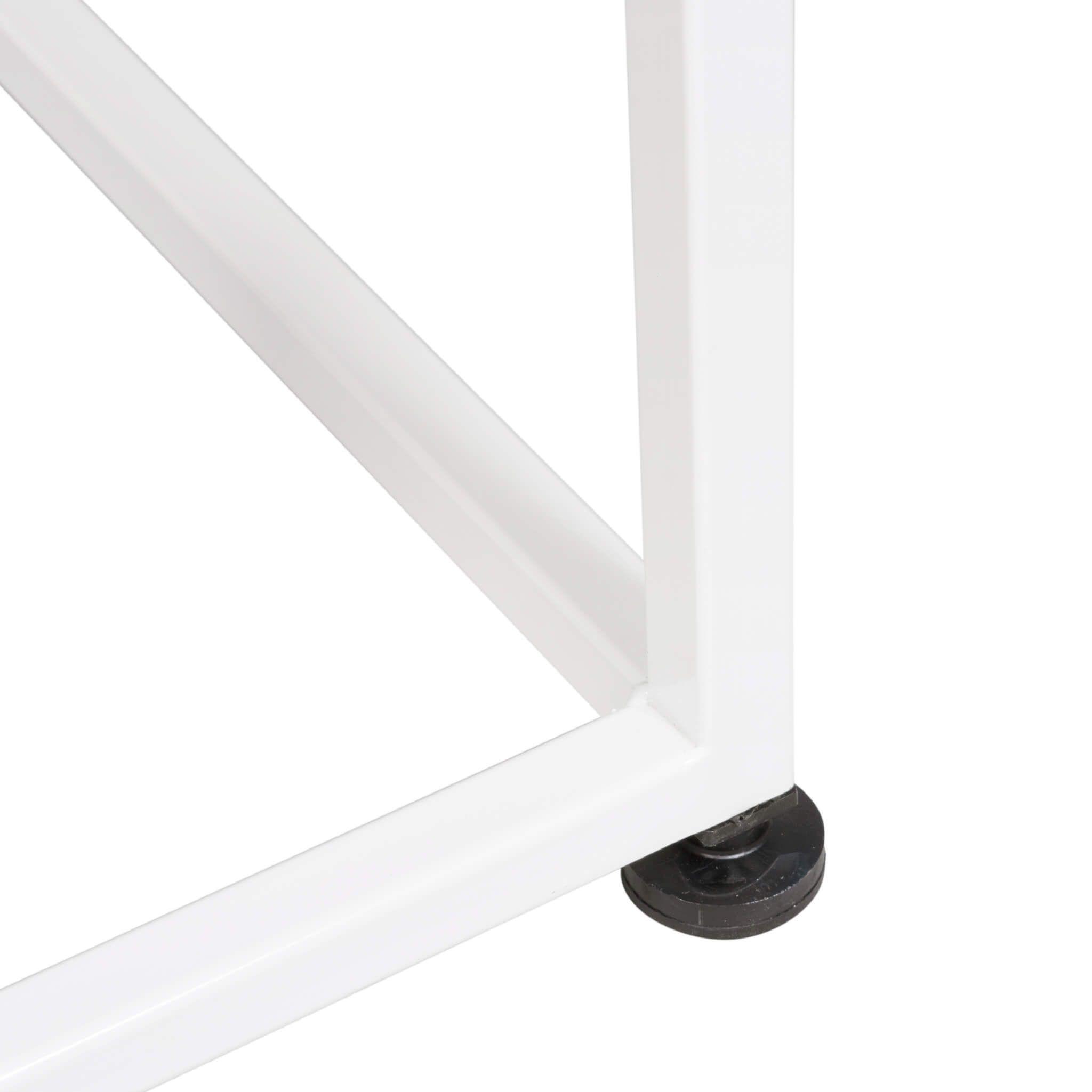 MESA LATERAL CUBO 40│BLANCO LÍNEA TOFFE-3