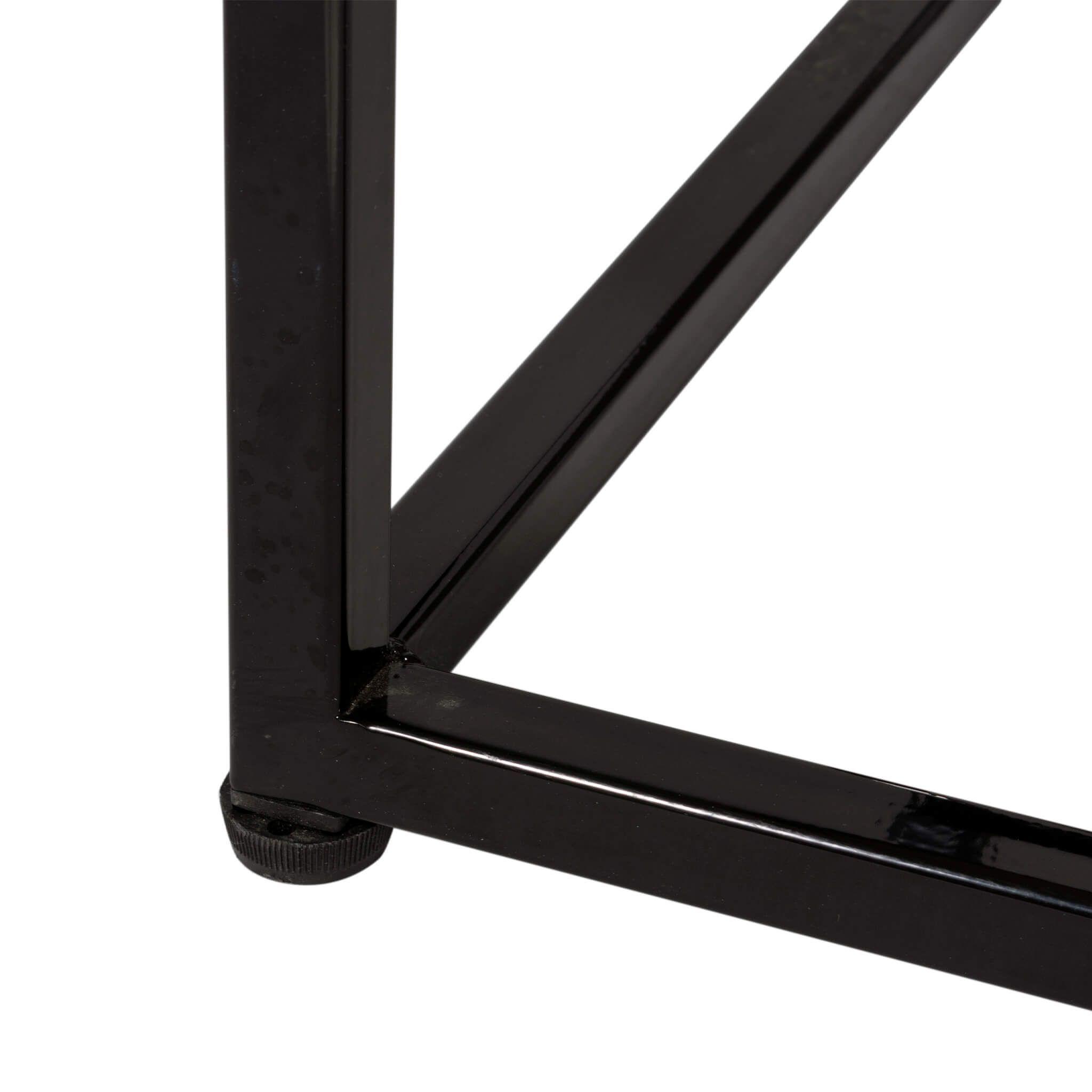 MESA DE CENTRO RECTANGULAR 80 NEGRA │LÍNEA TOFFEE -4
