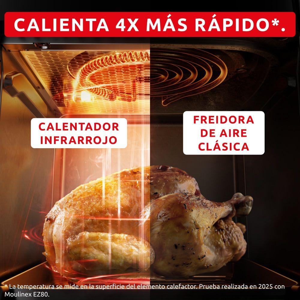 Freidora de Aire Easy Fry con Tecnologia Infrarroja 7L Moulinex-1