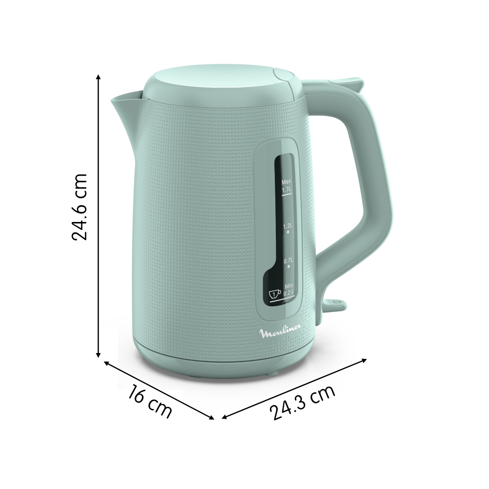 Hervidor Morning 1,7L Eucalipto Moulinex-6