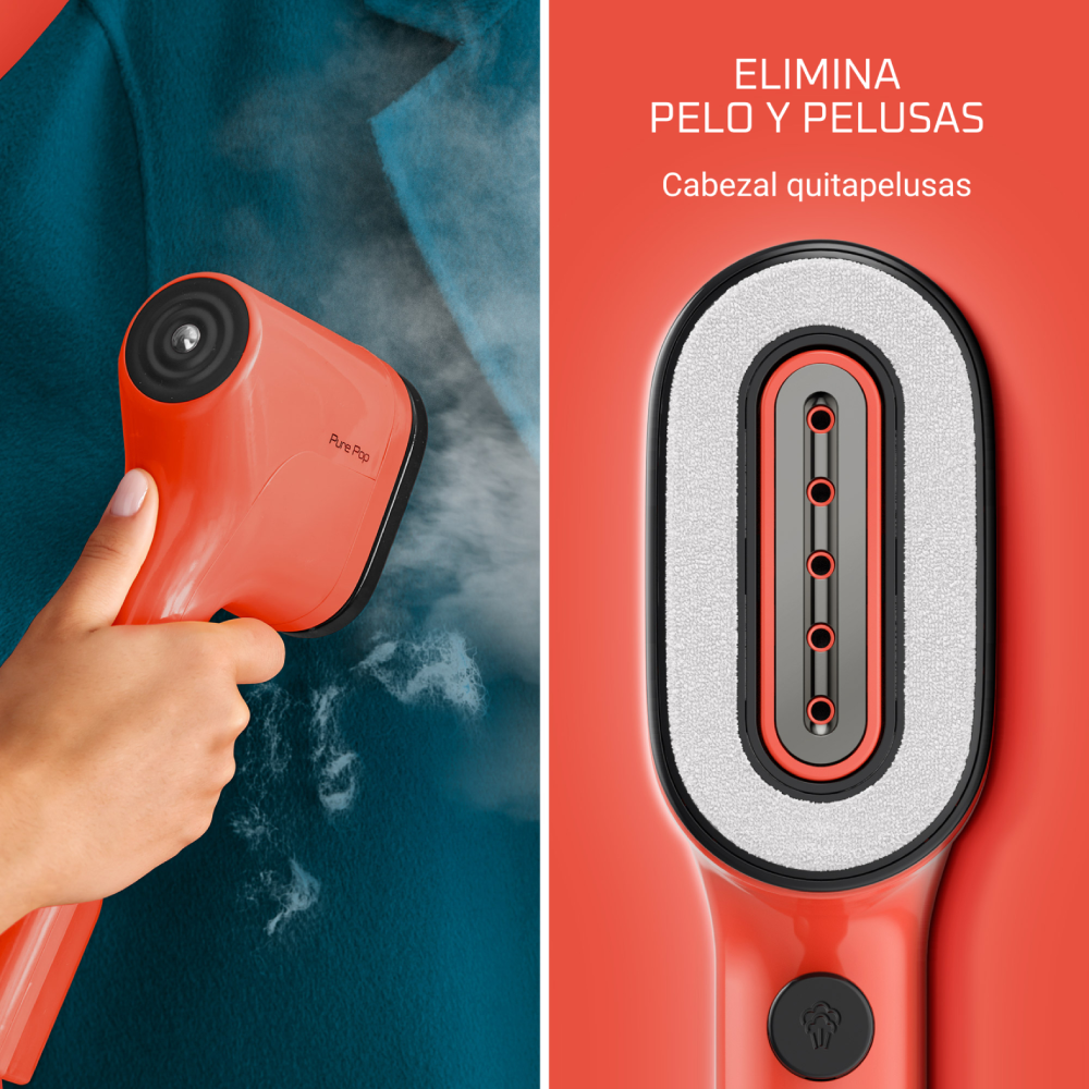 Vaporizador Prendas Manual Pure Pop Rojo ROWENTA-5