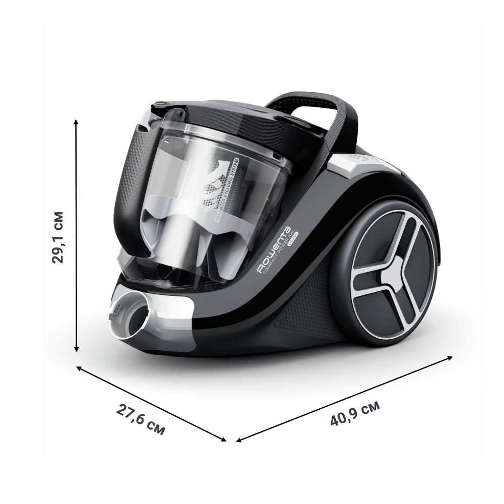 Aspiradora Trineo Ciclonica Compact Power XXL 2,5L Rowenta-4