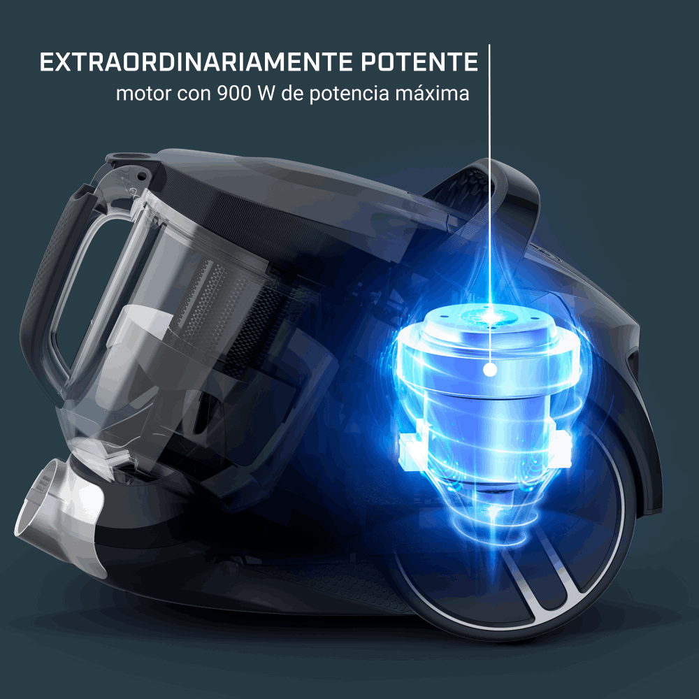 Aspiradora Trineo Ciclonica Compact Power XXL 2,5L Rowenta-2