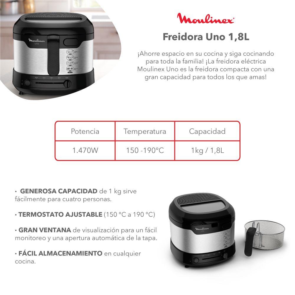 Freidora Inmersión Uno AF215D10 1,8 Litros-1
