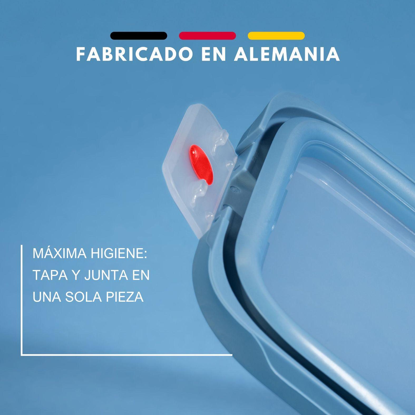 Contenedor hermetico de alimentos ONECLICK SET Azul 3 Piezas 0.5L Tefal-3
