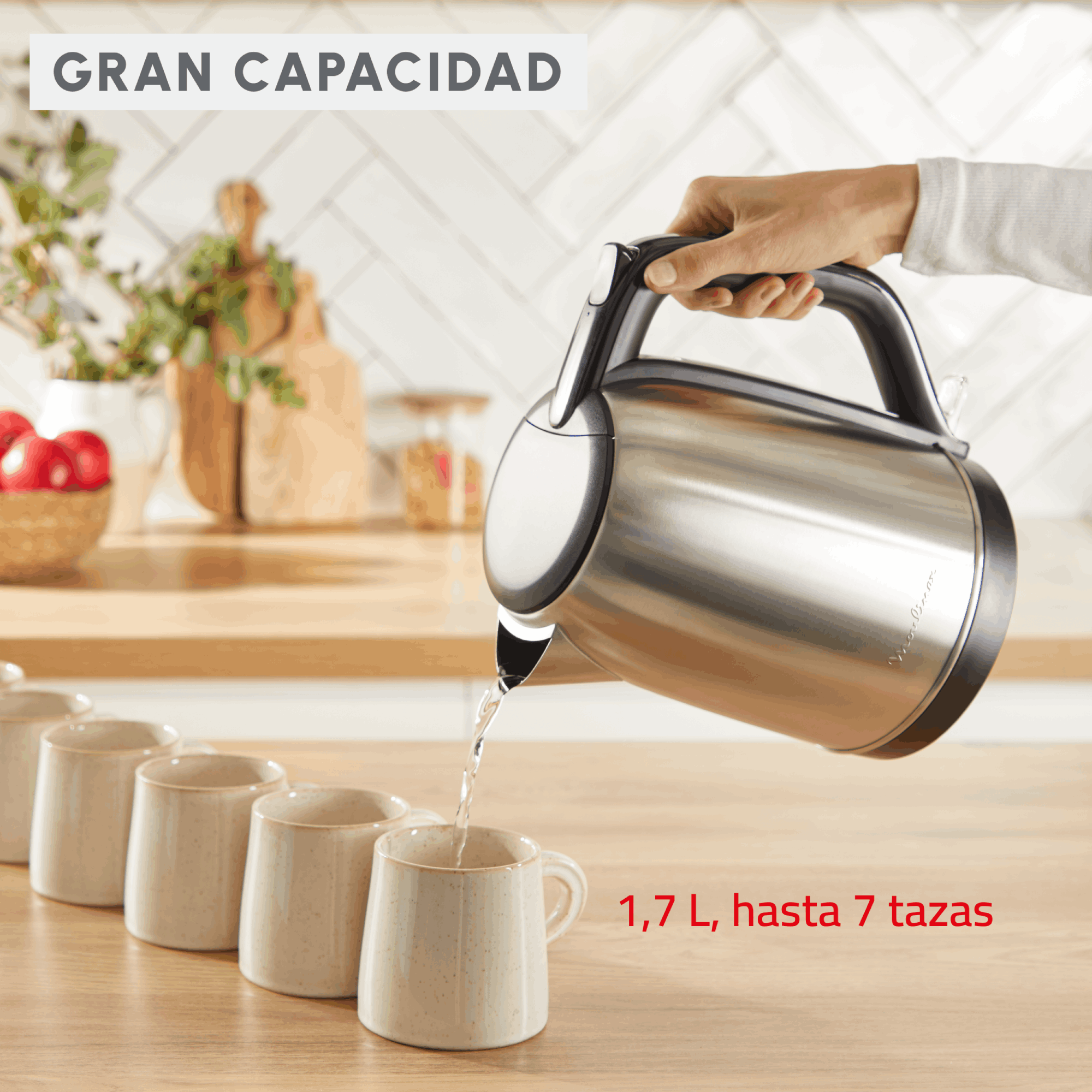Hervidor Subito Inox 1,7L Moulinex-2