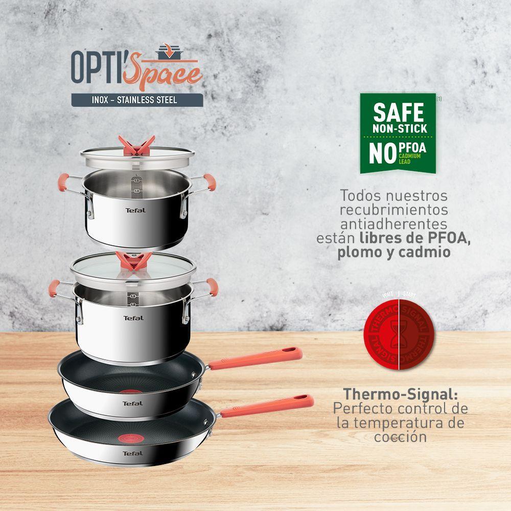Bateria de cocina Acero Inoxidable Optispace 6 PCS-11