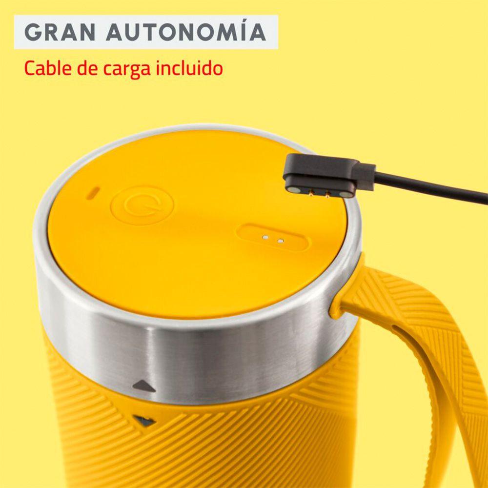 Licuadora Portátil Light Mix Amarillo 0,3L Moulinex-5