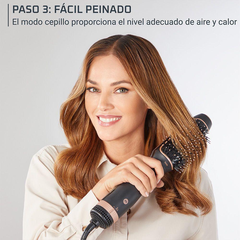 Secador de pelo y Cepillo de aire caliente 2 en 1 Reverso Negro Rowenta-4