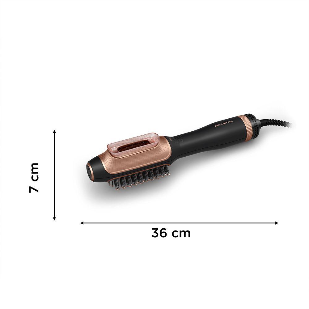 Secador de pelo y Cepillo de aire caliente 2 en 1 Reverso Negro Rowenta-6